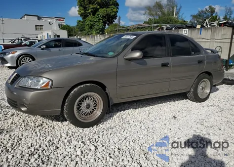 2004 Nissan Sentra 2.5S z USA, uszkodzony, nr VIN 3N1AB51A14L740333